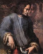 VASARI, Giorgio Portrait of Lorenzo the Magnificent wr France oil painting reproduction